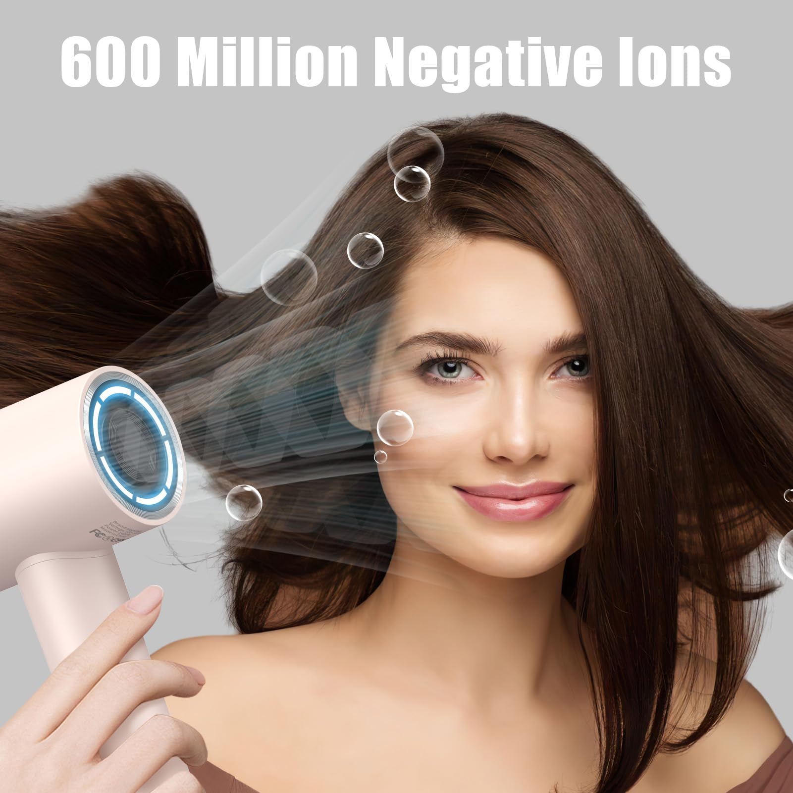 Slopehill hair dryer AI smart-temp control adapts heat for safety.