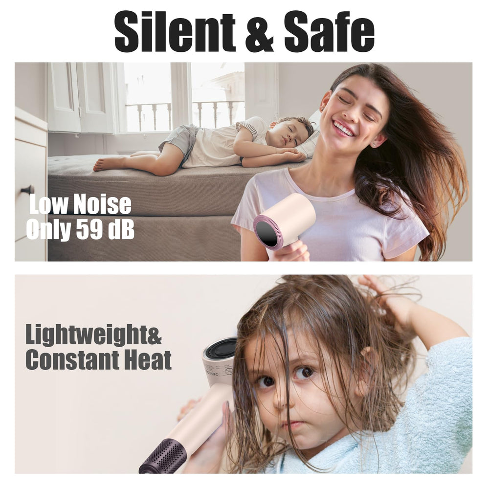 Slopehill hair dryer cool shot feature for lasting shine and hold.