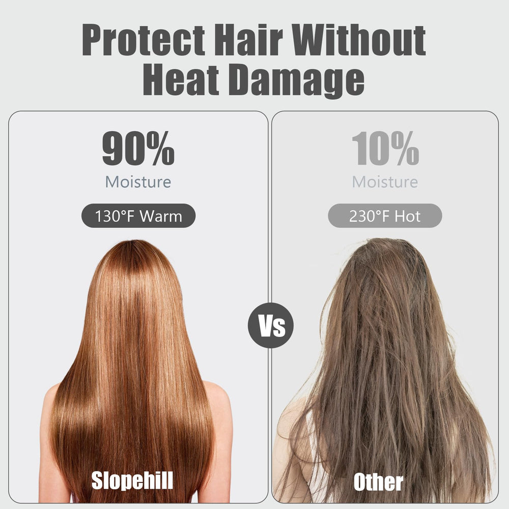 Slopehill hair dryer ultra-light design for effortless styling.