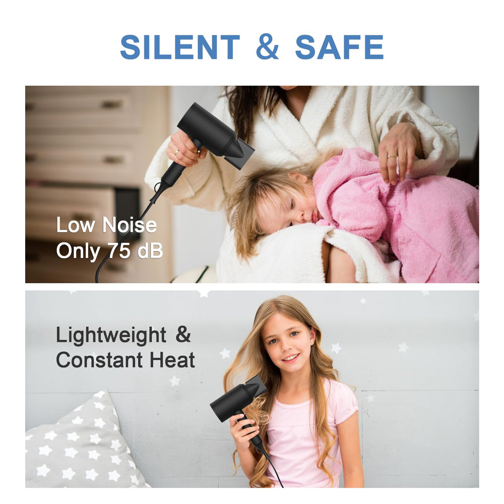 slopehill professional ionic hair dryer concentrator nozzle-2 enables knot-free smoothness