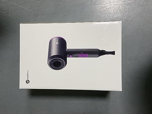 slopehill professional ionic hair dryer low-noise operation in use