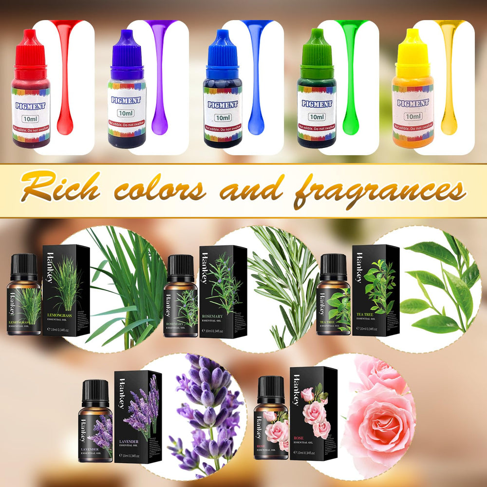 Slote bath bombs kit scents – calming aromas to customize your bath ritual.