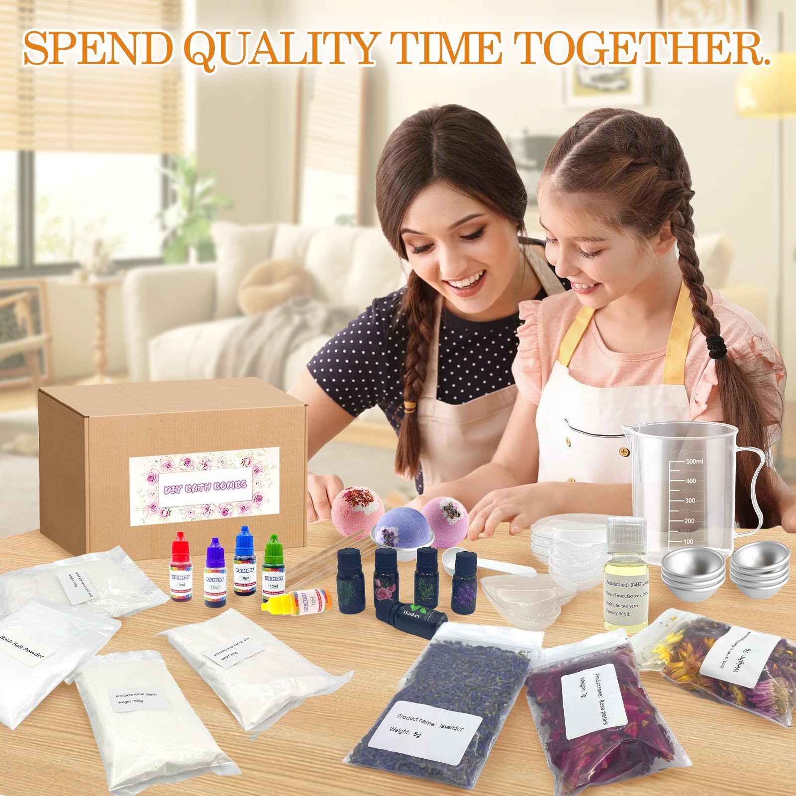 Slote bath bombs kit teen craft – engaging hands-on spa-inspired activity.