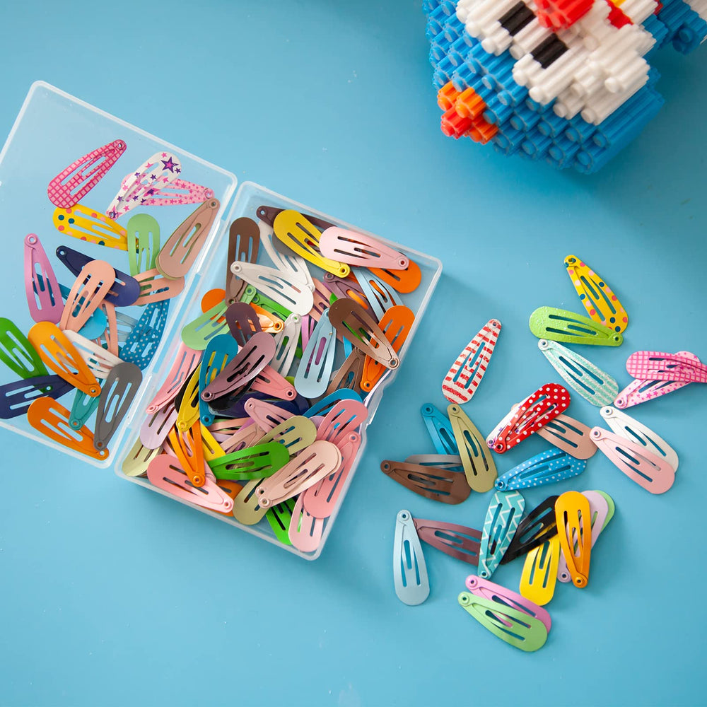 SLYFTE gift ready hair clips shown as a colorful set