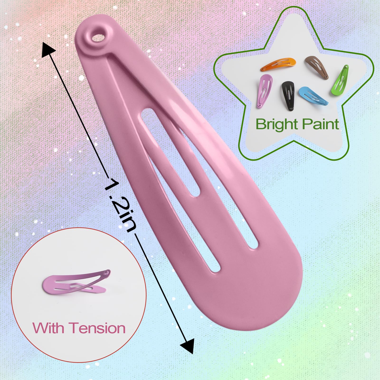 1.2-inch size is ideal for thin or curly hair and gentle styling