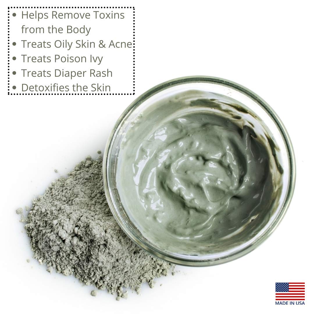 Natural deodorant prep with SMART SOLUTIONS calcium bentonite clay for clean feel