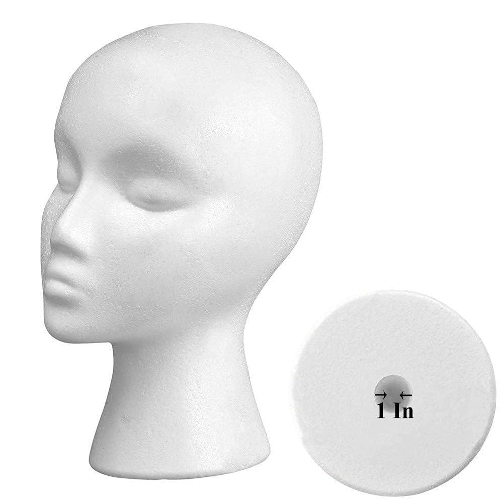 Smilco 3-piece set provides versatile display options for wigs and accessories.