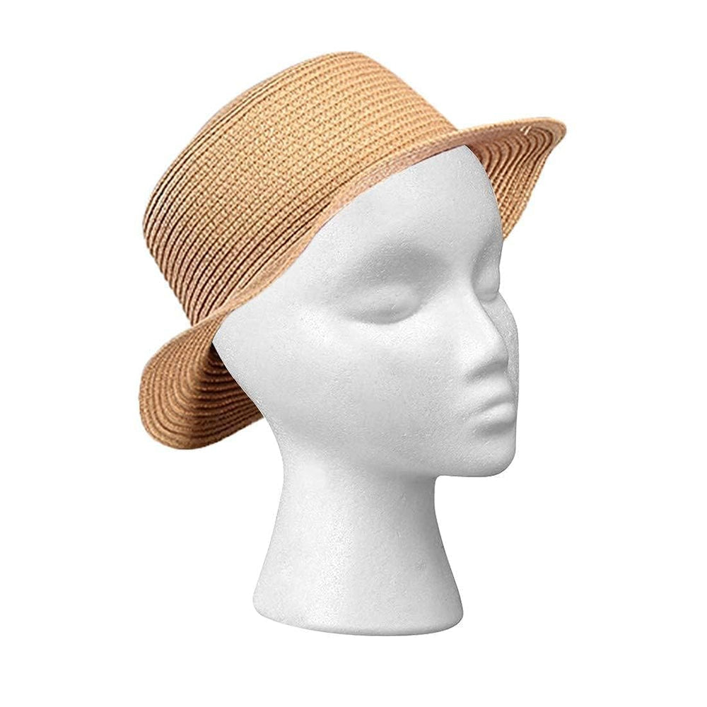 Smilco foam head keeps hats, hairpieces, and masks organized during transport.