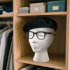 Smilco wig head is clamp-compatible for hands-free styling and secure positioning.