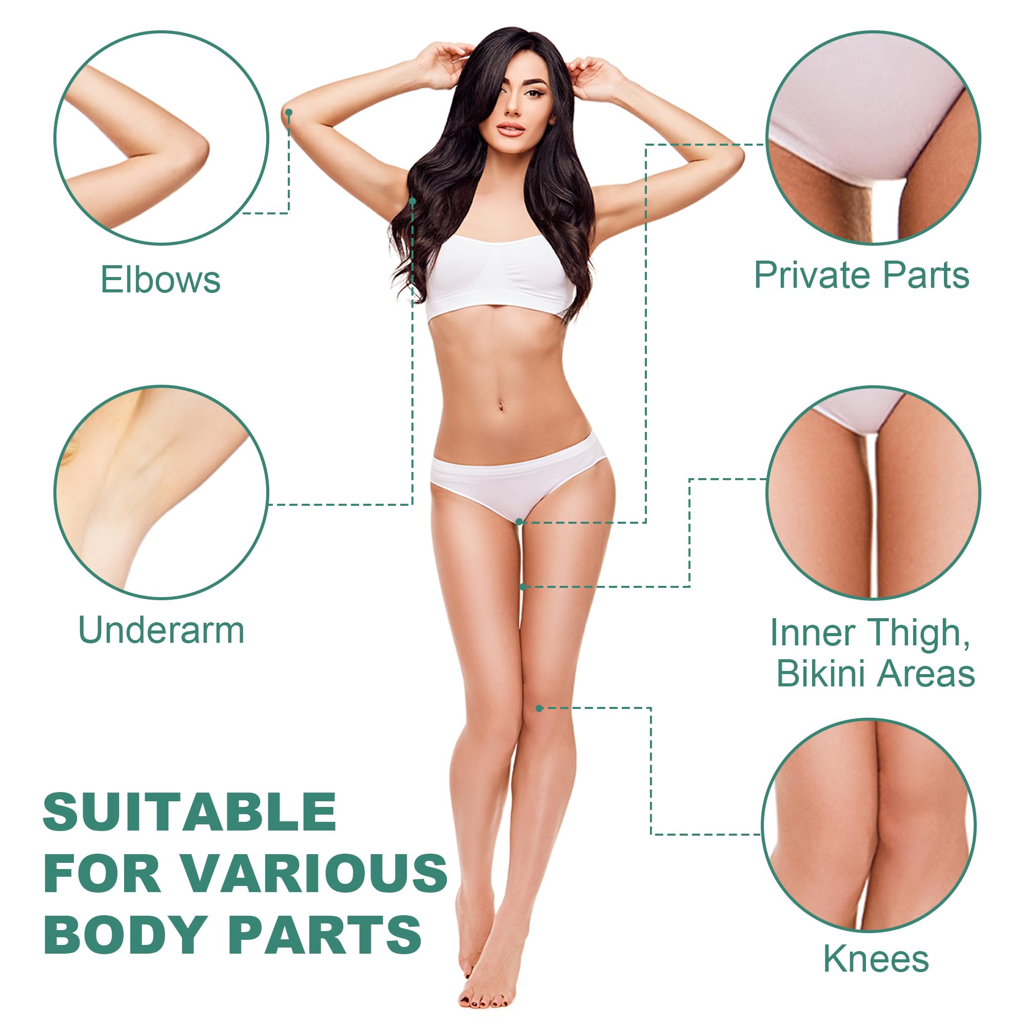 SMILEFACE knees elbows cream application demonstrates multi-area use.