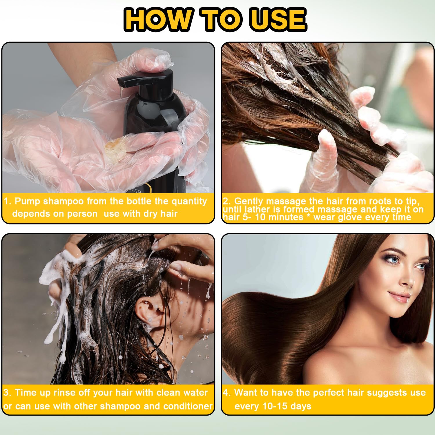 Sminktec 3in1 natural plant extracts emphasize gentle nourishment for hair.