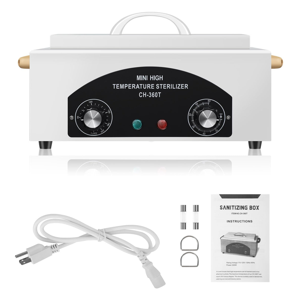 Smith Chu high-temperature cleaning box open-lid enables quick tool refresh between clients.