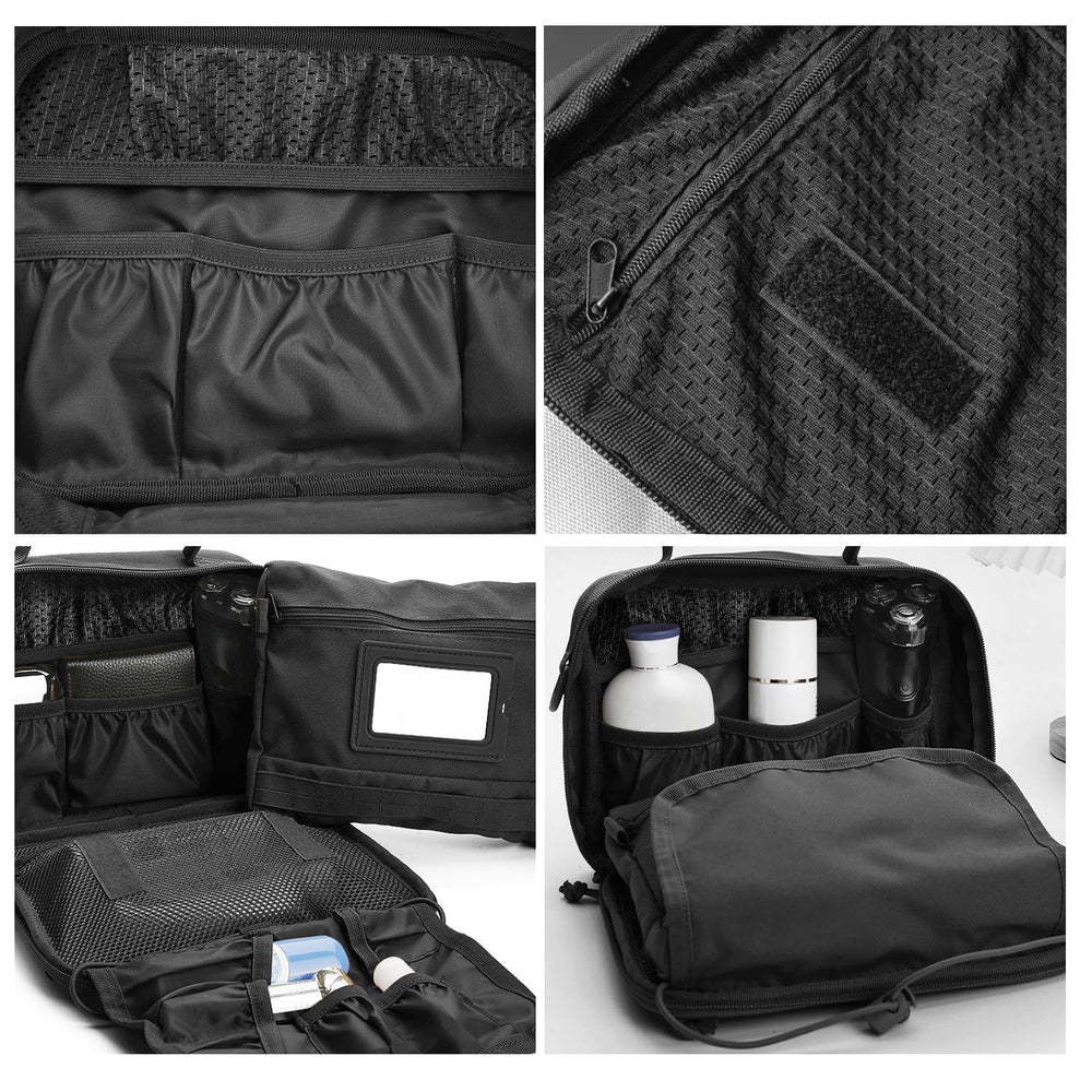 SMONT toiletry bag versatile for travel, camping, and gym storage