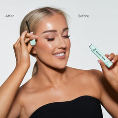 Smooth Stick hair-taming demo highlighting natural finish and no crunch