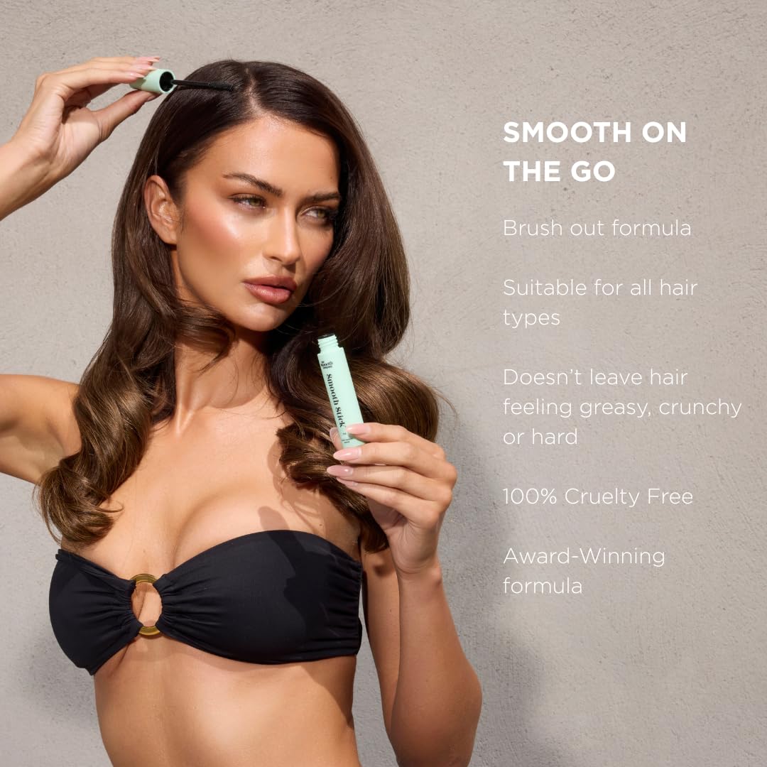 Smooth Stick travel case showing compact design for on-the-go touch-ups