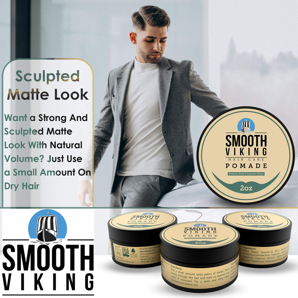 Smooth Viking Made in USA label on packaging