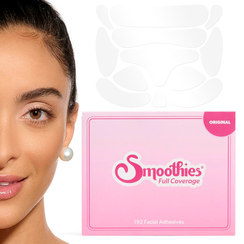 Smoothies wrinkle patches for overnight use on the forehead to smooth fine lines