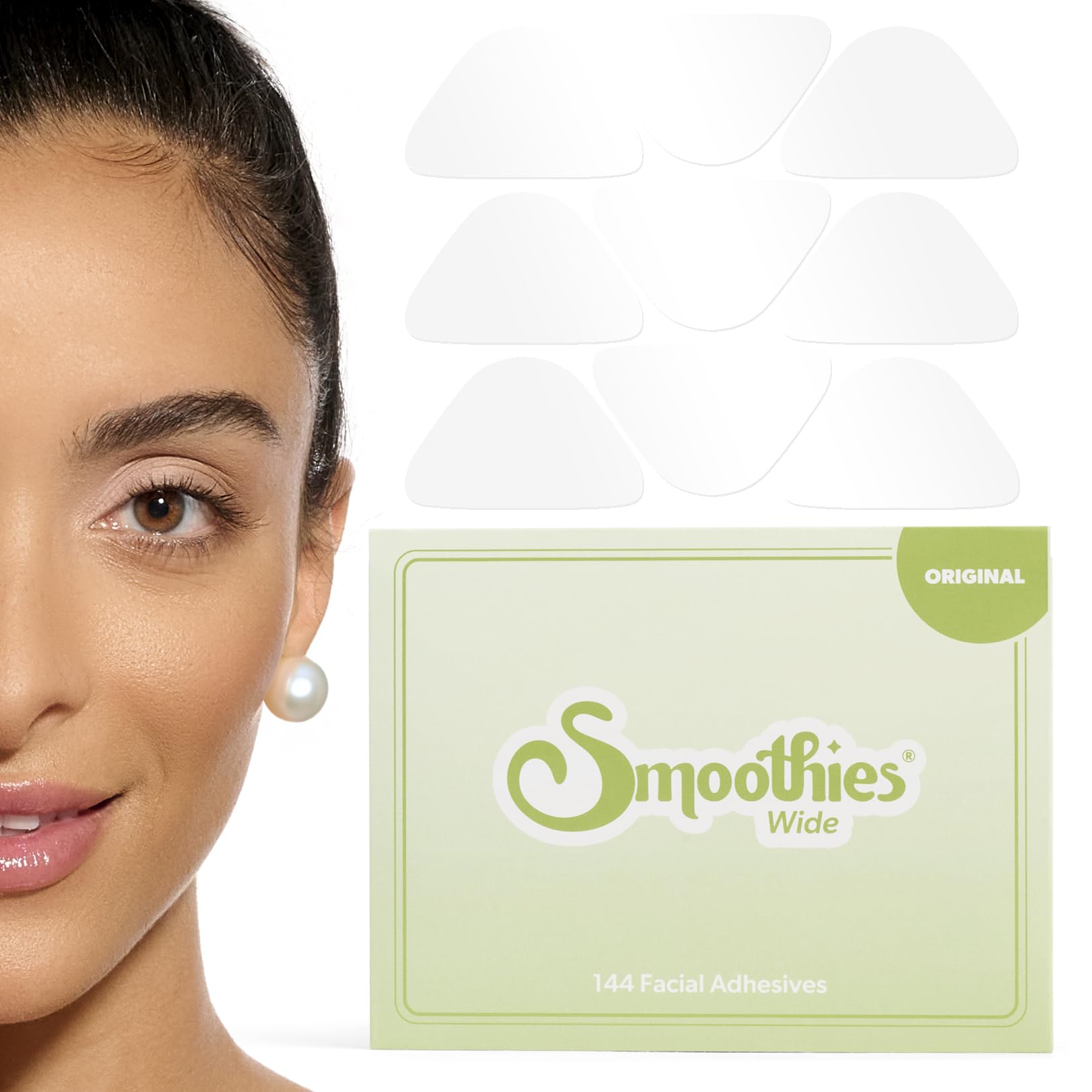 Smoothies wide wrinkle patches night-application shows overnight smoothing for refreshed skin