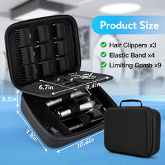 SMYV barber bags case in-use demonstrates travel-ready organization for clippers and grooming tools.