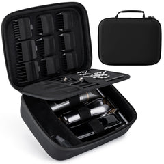 SMYV barber bags case top view shows sturdy construction and organized clipper storage.