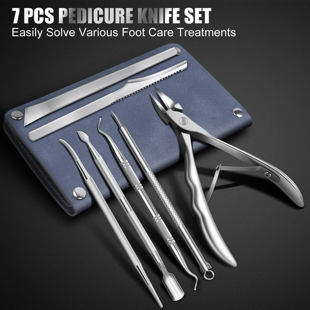 SMZHealing double-headed ingrown toenail lifter shown for safe lifting and debris removal