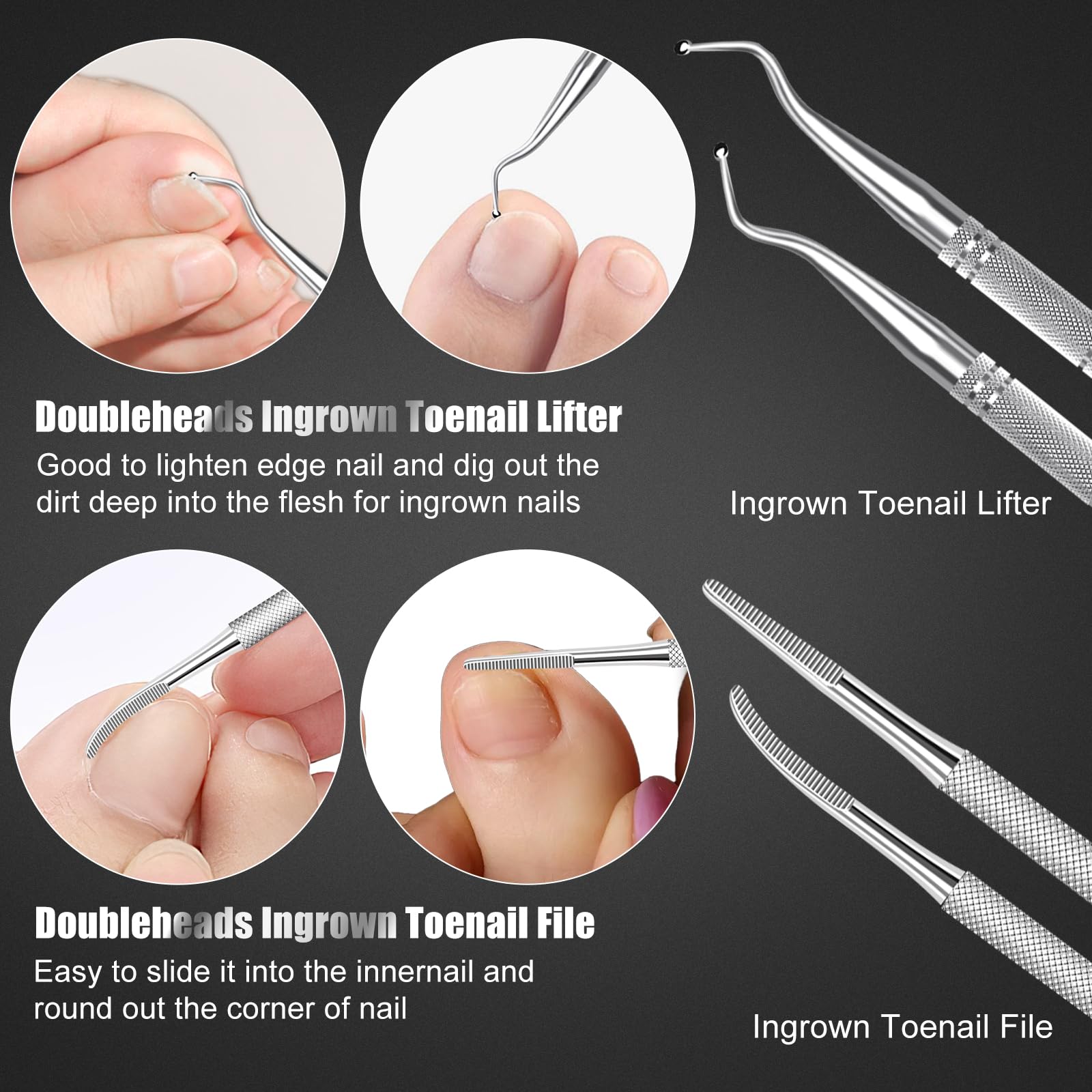 SMZHealing slant blade knife foot scraper depicted for callus removal