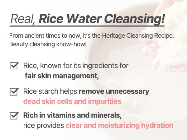 S.NATURE Aqua Rice Foam Cleanser foam-lather captures rich, airy texture for gentle pore care.