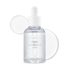S.NATURE Aqua Squalane Serum bottle front with deep hydration for all skin types