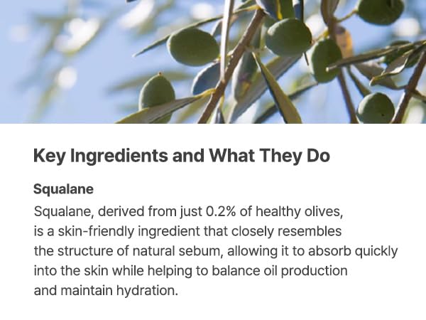 S.NATURE Aqua Squalane Serum demonstrates pore tightening on skin