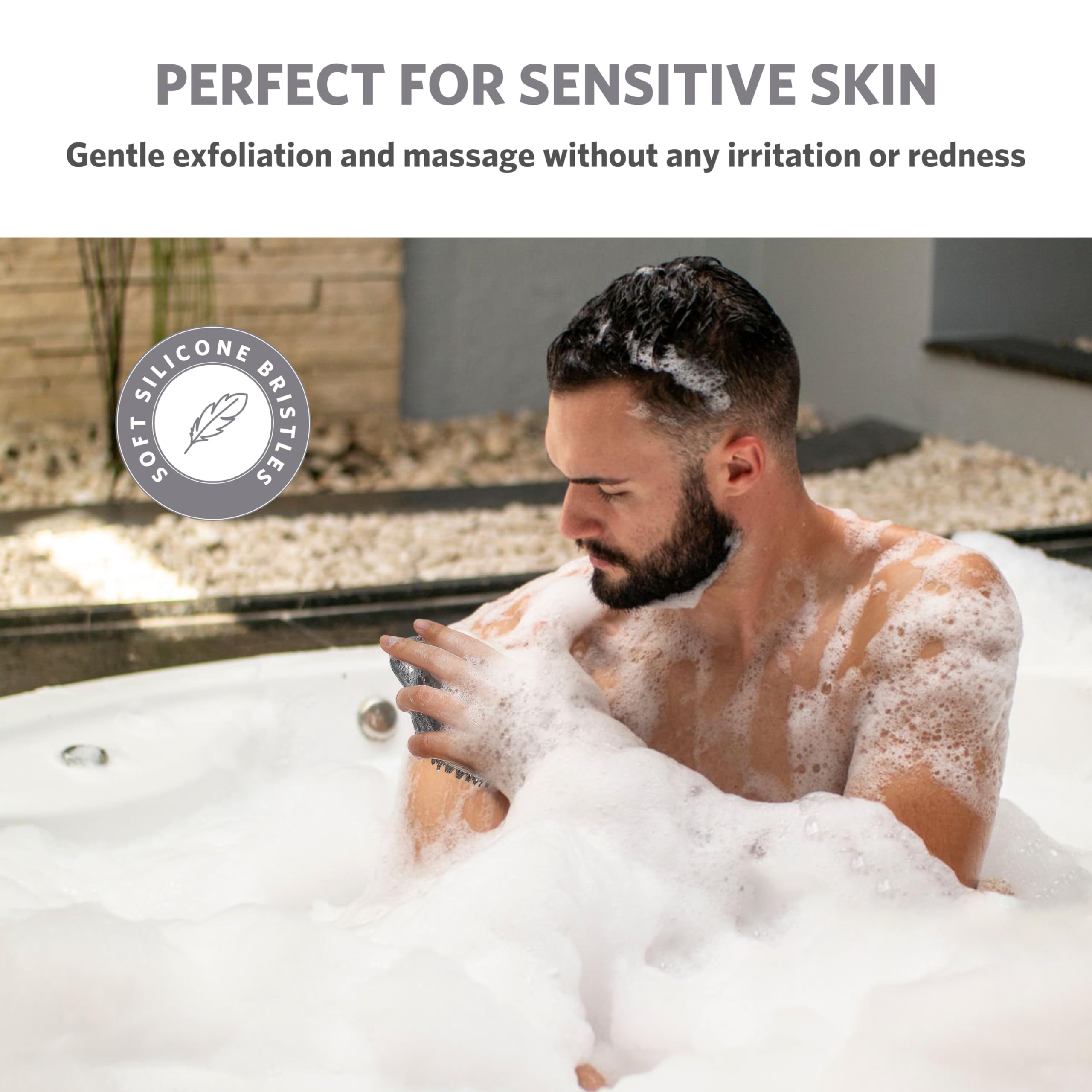 Sndyi scrubber withstands daily use, staying durable and easy to clean even on humid bathroom days.