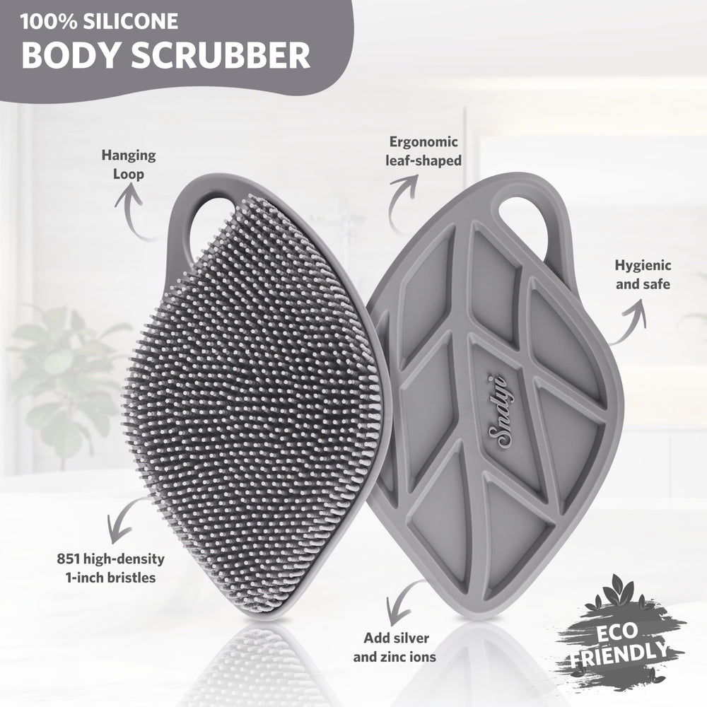 Sndyi's hygienic silicone material emphasizes durability and easy cleaning, reducing soap scum buildup.