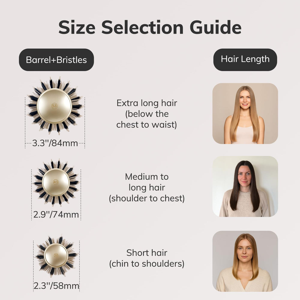 Sndyi ergonomic handle provides comfortable control during styling sessions.