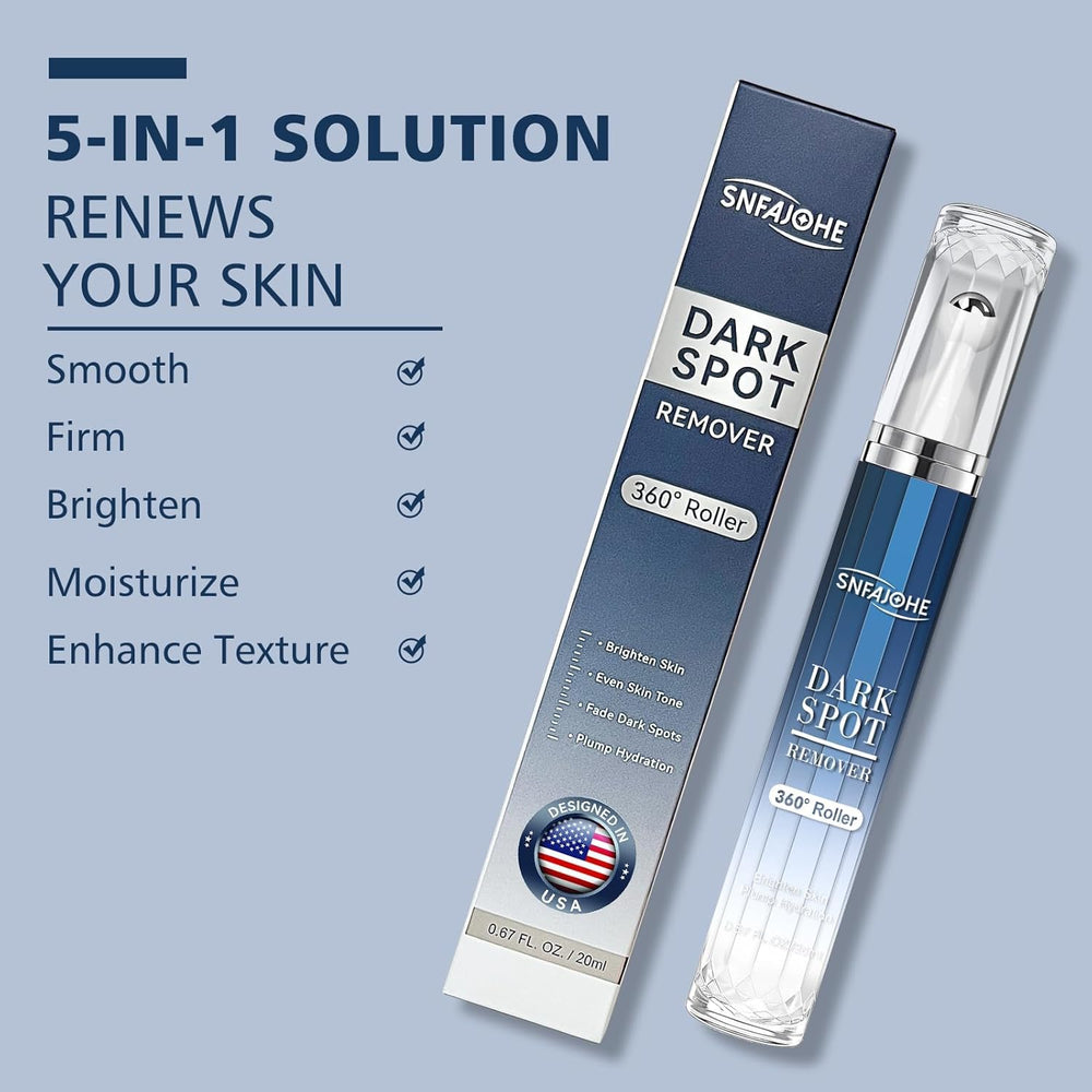 SNFAJOHE dark-spot serum texture shows fast-absorbing non-greasy feel