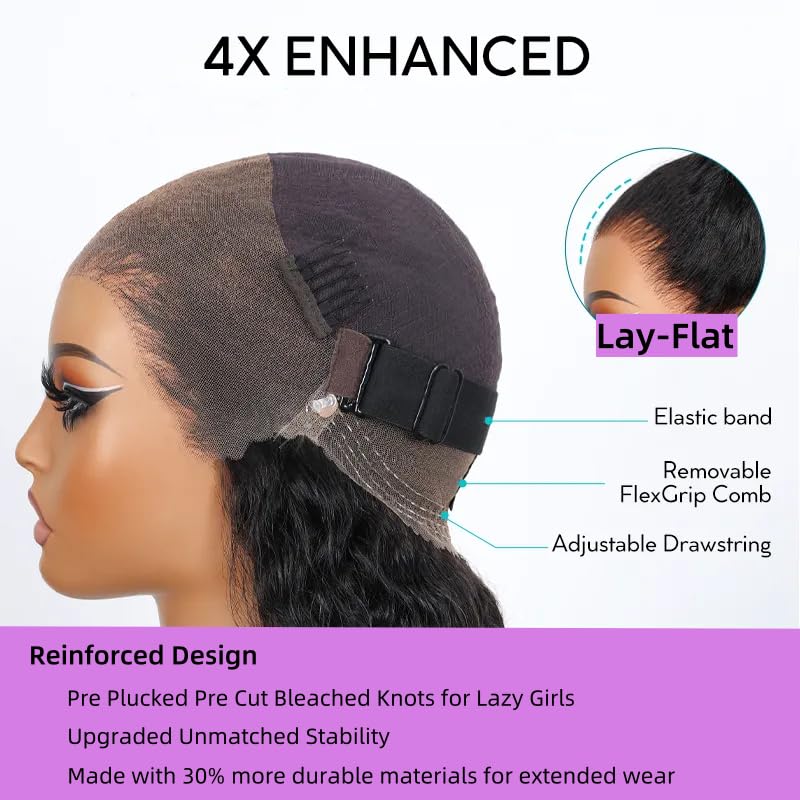 SNV 20-inch wig can be dyed or restyled for versatile looks.