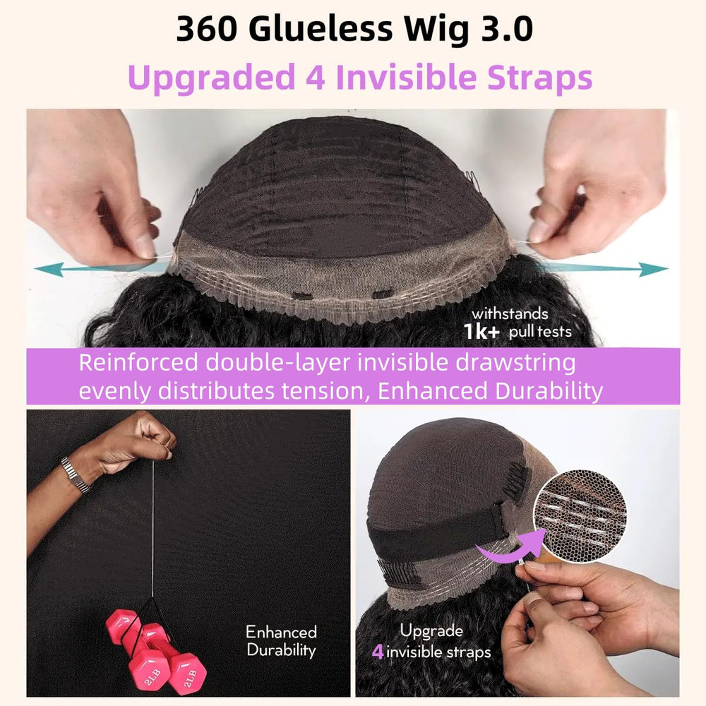 SNV Pre-Plucked Bleached Knots detail for ready-to-wear natural hairline.