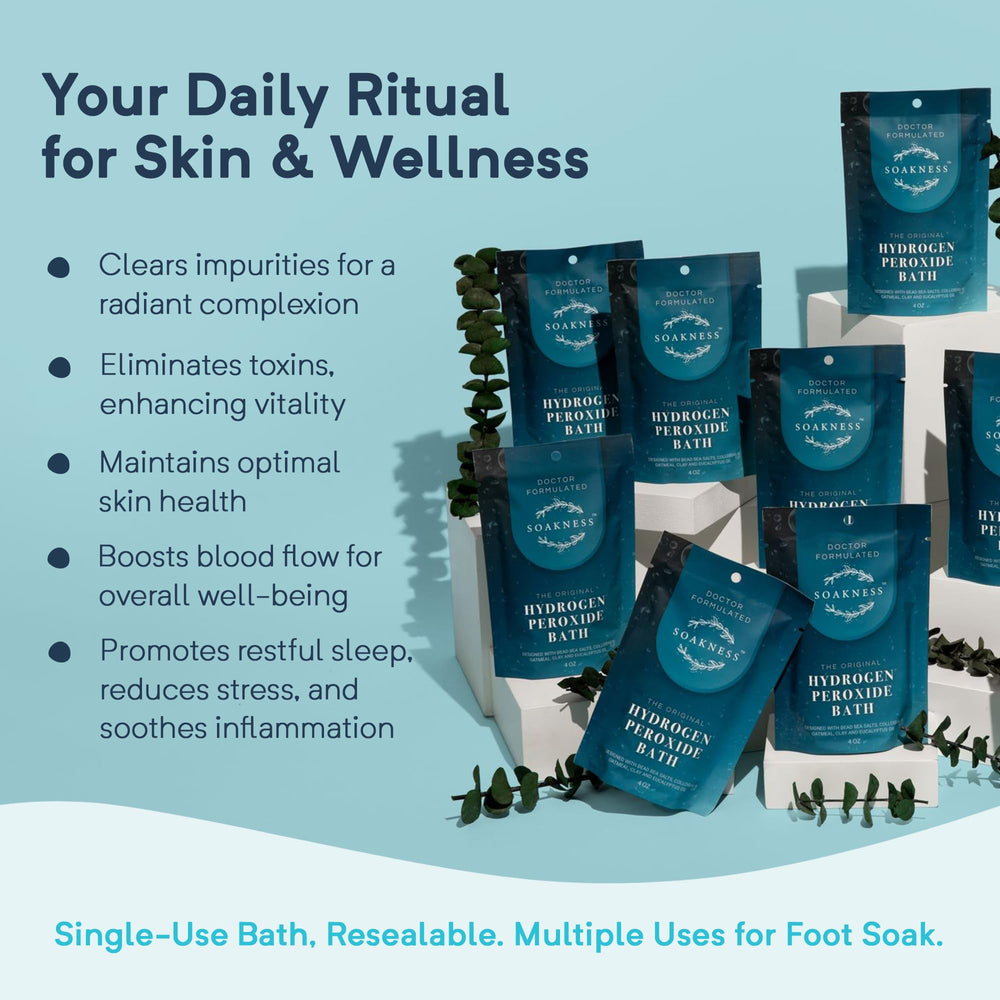 Soakness USA-made packaging photo reinforces quality and domestic production.