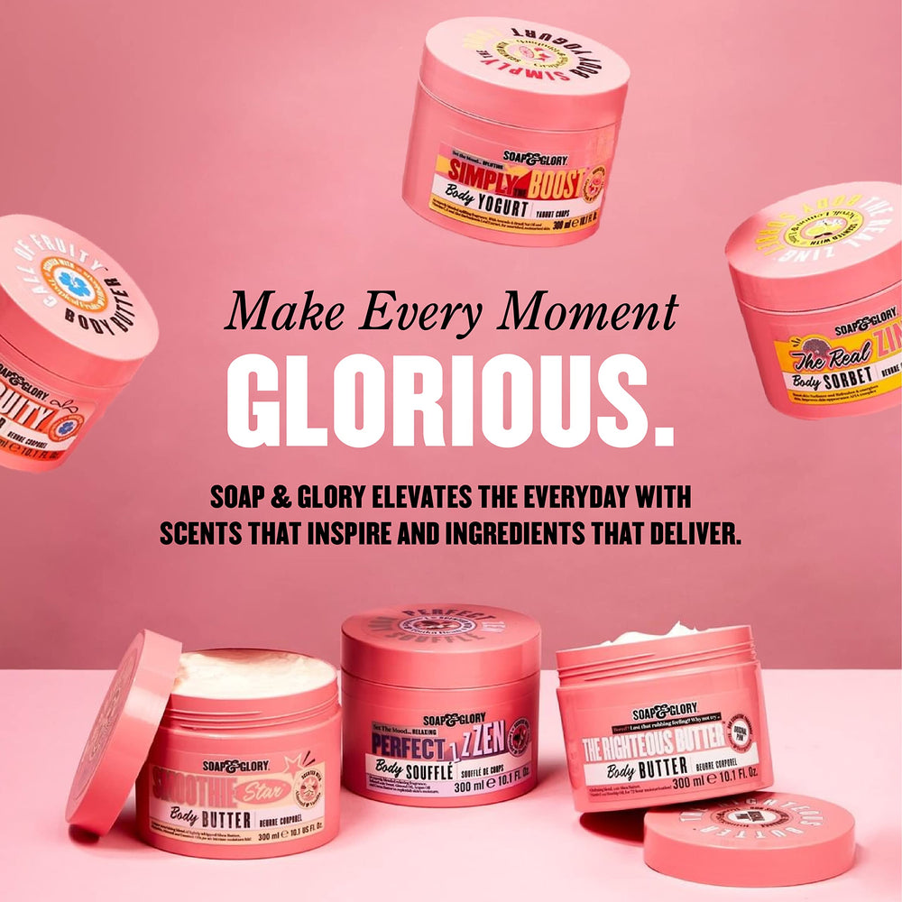 Soap & Glory Call of Fruity daily-use moisturizer for hydrated skin throughout the day.
