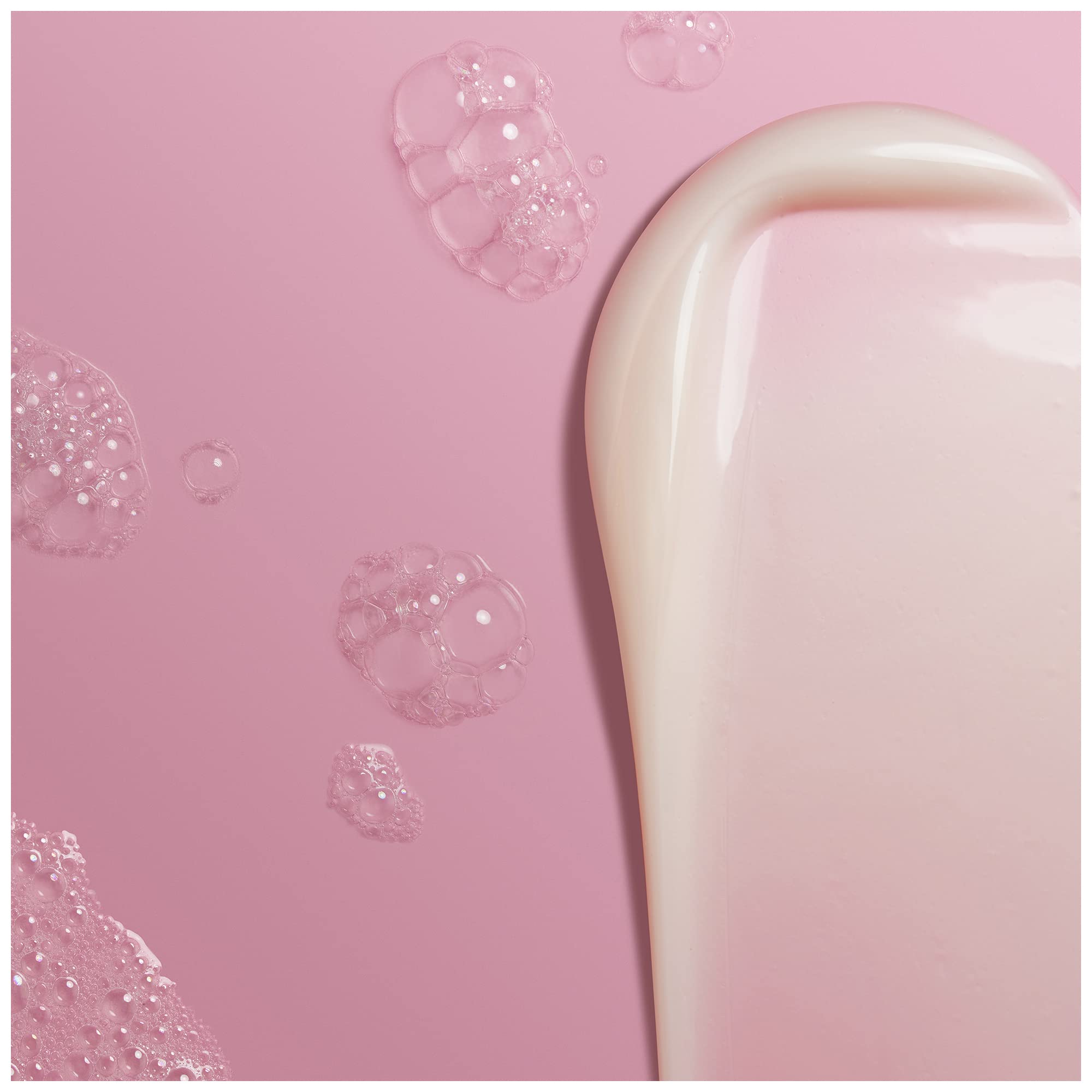 Soap & Glory Original Pink moisturizing formula closeup signals skin-friendly hydration in shower.
