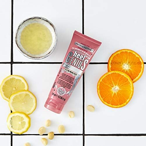 Soap & Glory pack-of-2 Heel Genius display showcases convenient dual-pack for ongoing hydration.