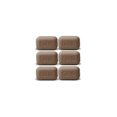 THE SOAP WORKS Emu Oil Soap Bar close-up shows creamy lather for daily cleansing.