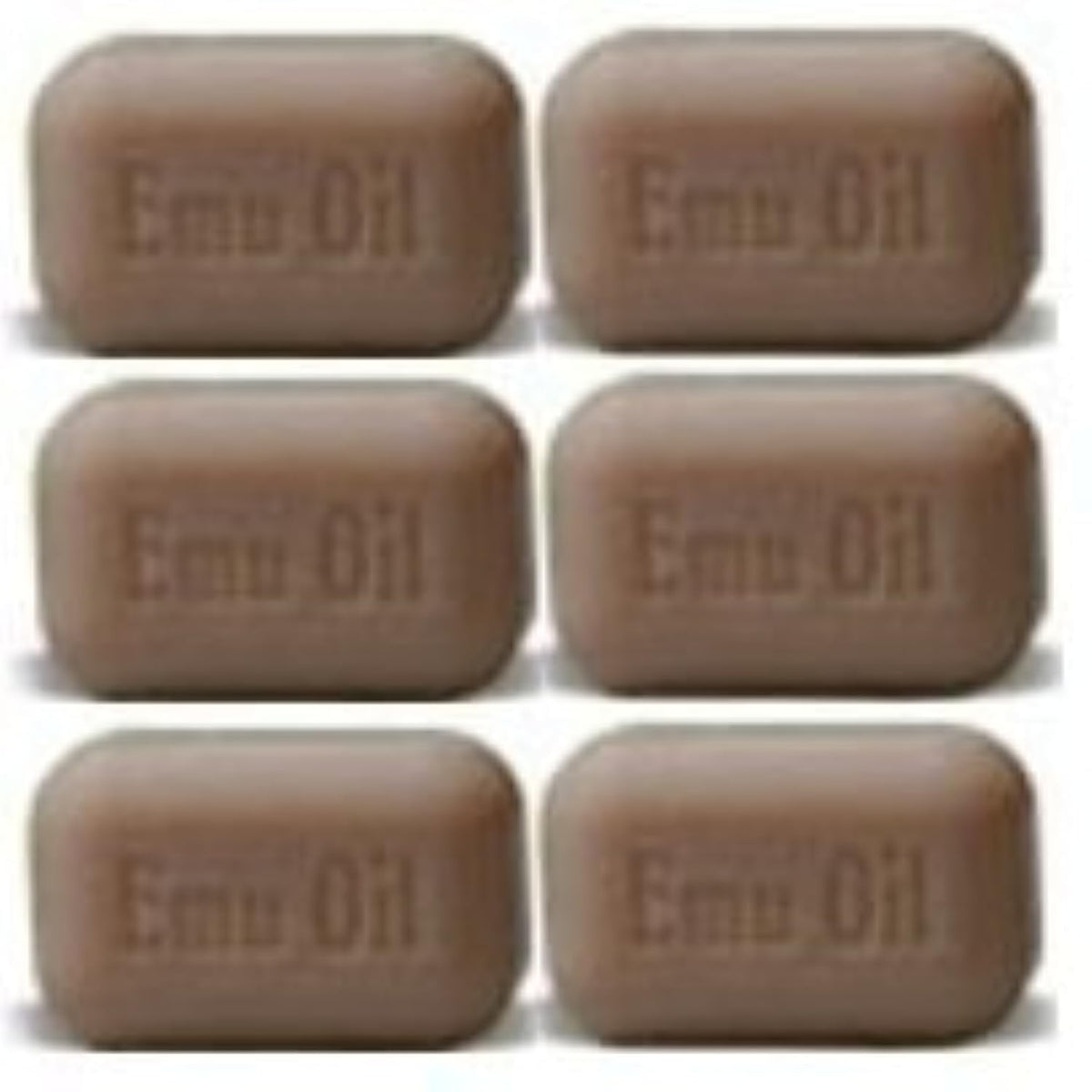 THE SOAP WORKS Emu Oil Soap Bar pack of six enables everyday cleansing with a clean feel.