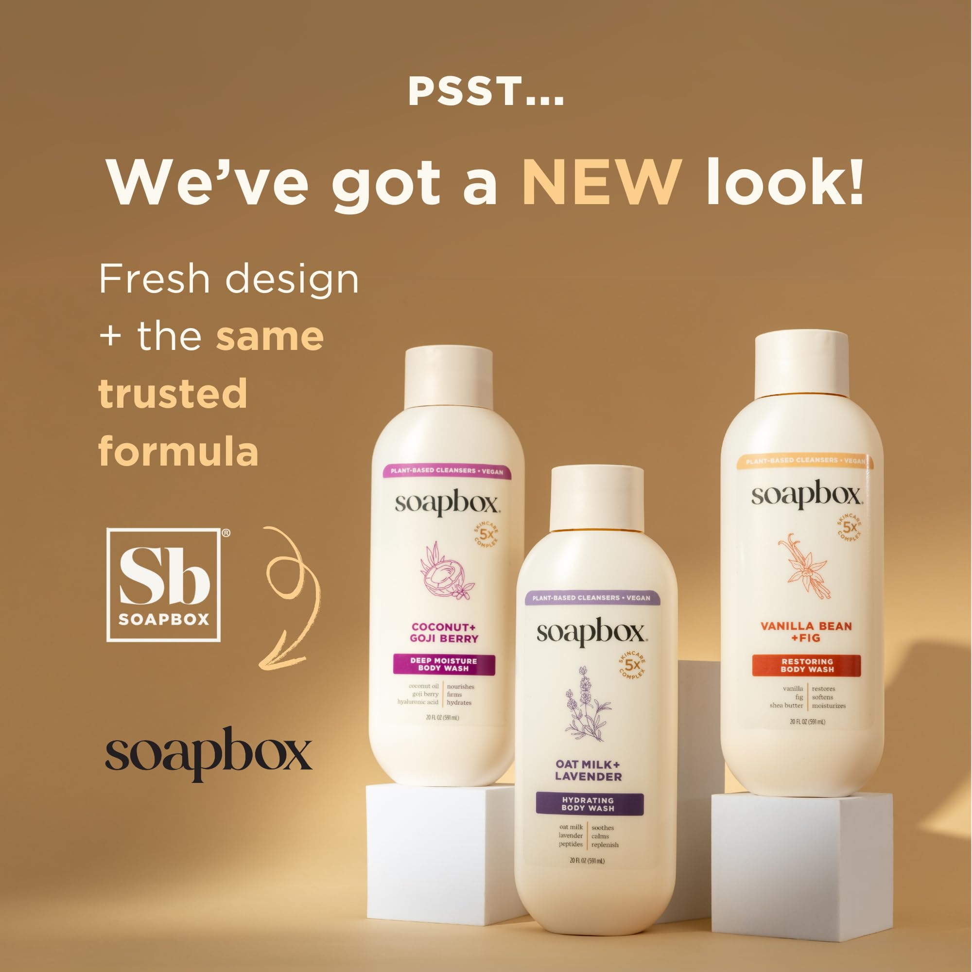 Soapbox Shea Butter close-up, creamy texture supporting skin softness
