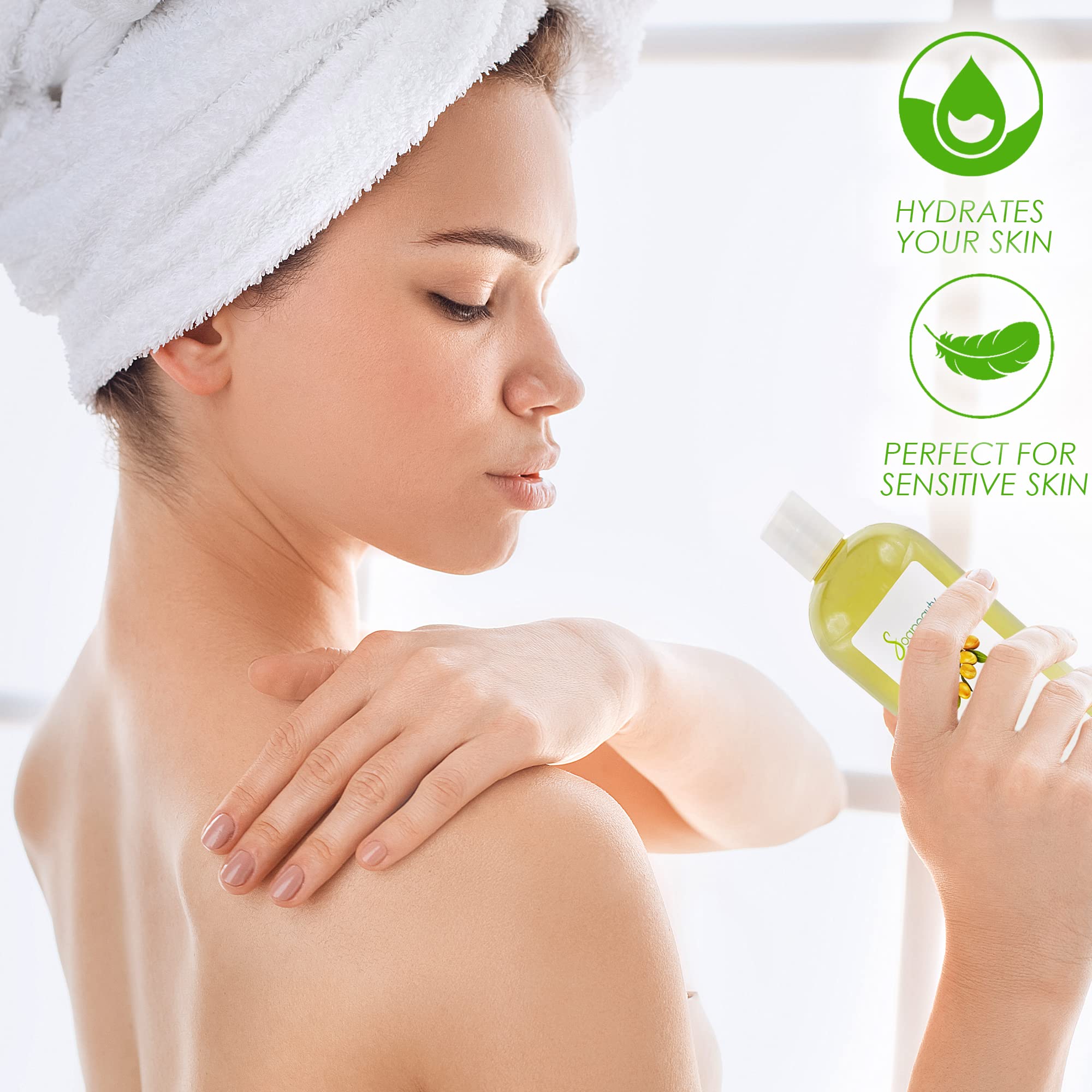 Soapeauty Argan Oil for hair care nourishes strands with natural shine.