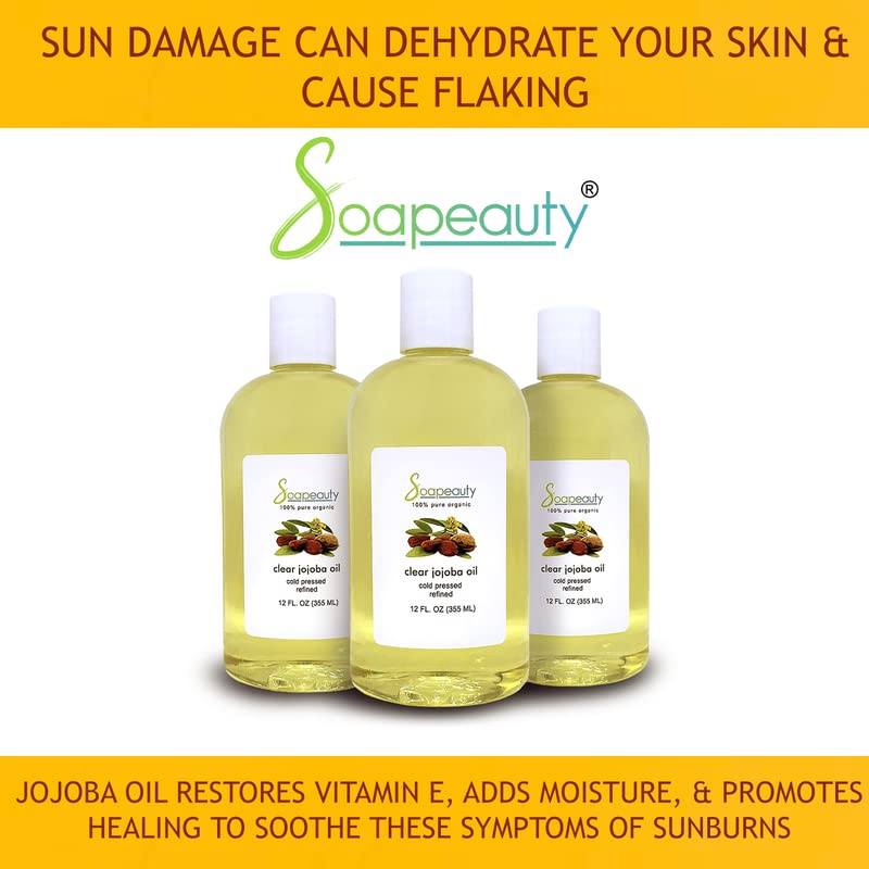 Soapeauty Clear Jojoba Oil added to shampoo for soft texture.