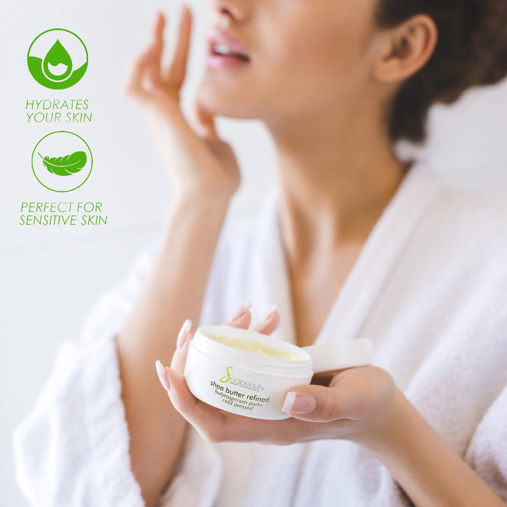 Soapeauty refined Shea Butter ideal as cream or lotion base.