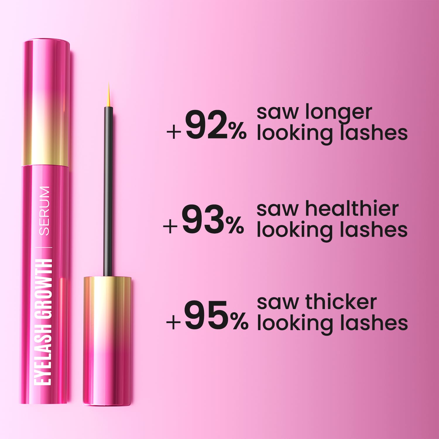 Morning and evening routine demonstrates easy daily nourishment for lashes.