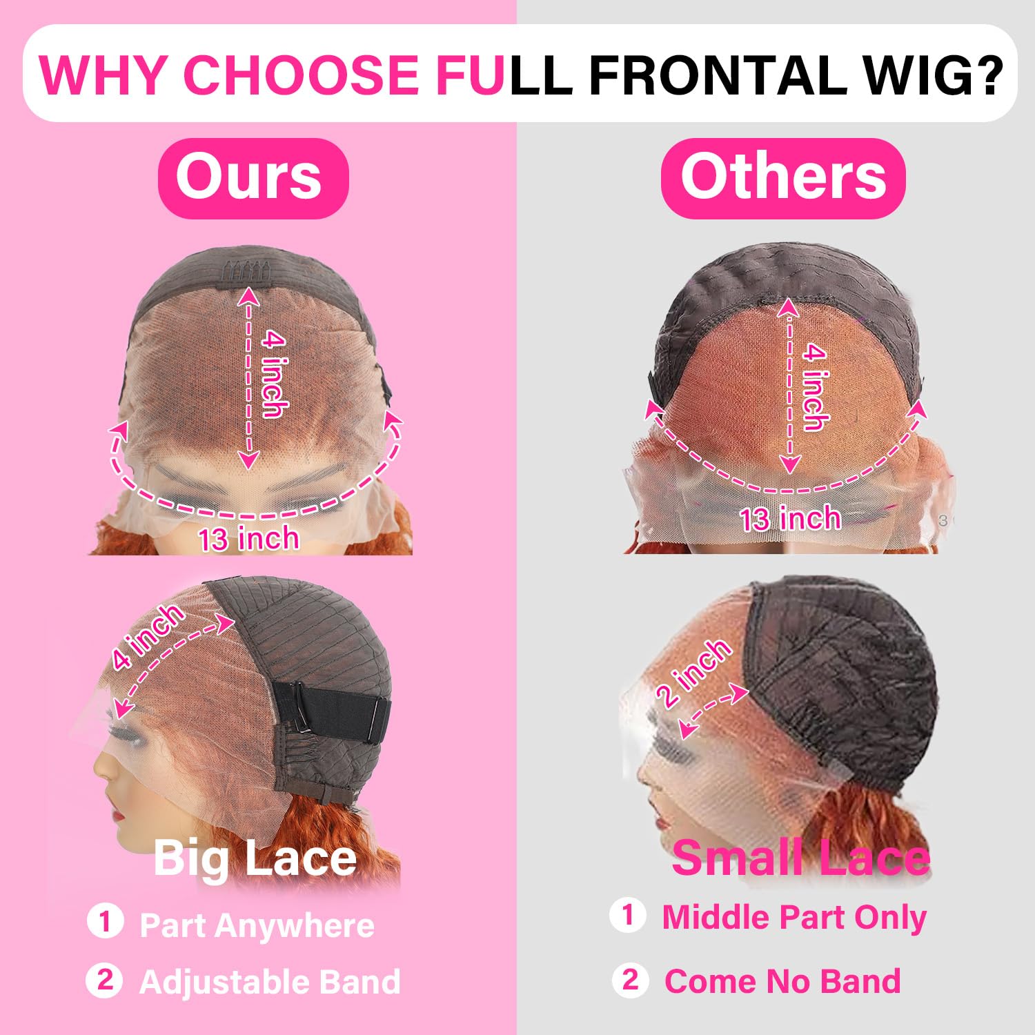 SOEZ pre-plucked natural hairline helps achieve a seamless hairline and easy styling.