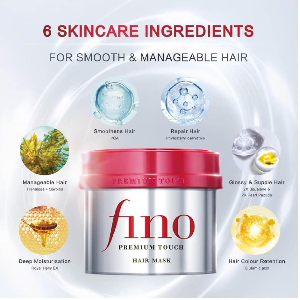 SOFIA BY ODE Fino Premium Touch Hair Mask floral scent for soothing routine.