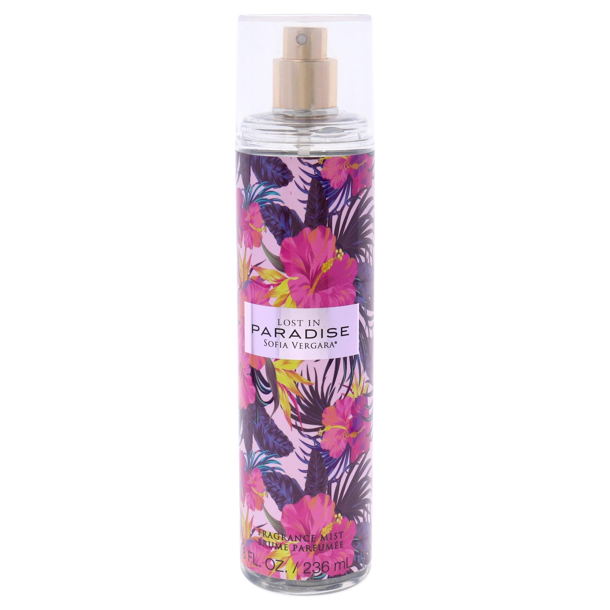 Sofia Vergara Lost in Paradise bottle with tropical notes for daily wear