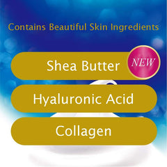 Sofia by Ode Cow Bouncia closeup Shea Hyaluronic focus emphasizes nourishing skin barrier.